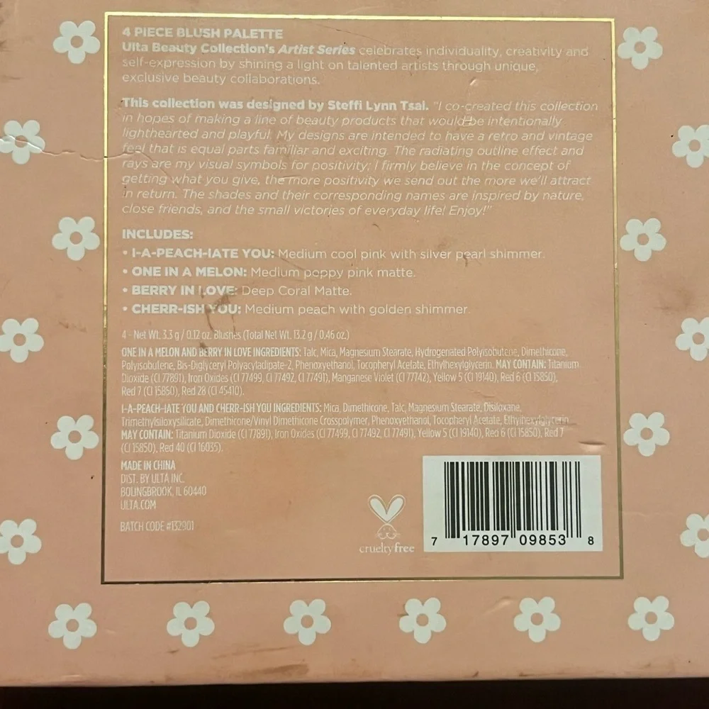 Ulta Beauty Collection X Steffi Lynn Blush Palette